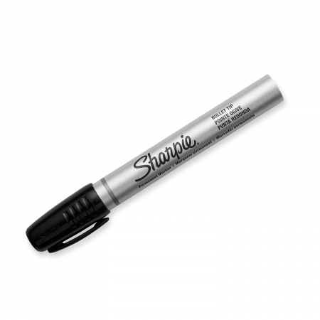 Marker Sharpie metall Liten 1/3mm sort