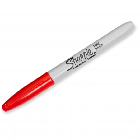 SHARPIE® FINE Merkepenn 1,0mm rd