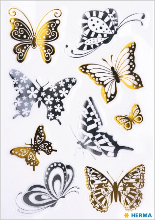 Herma stickers Creative butterflies foil (1)