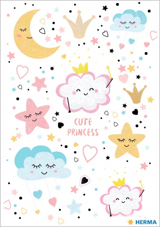 Herma stickers Decor cute princess (2)