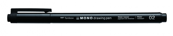 Tombow Fineliner MONO drawing 02