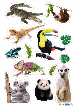 Herma stickers Decor exotic animals (3)