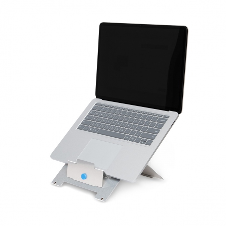 R-Go Riser Flexible Laptop Stand, adjustable, Silver