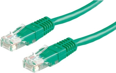 BildeVALUE UTP Patch Cord Cat.6 Green 0.5m 