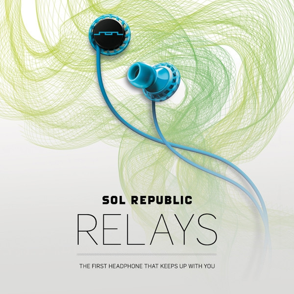 BildeSOL REPUBLIC Relays Mic & Music Control Horizon Blue