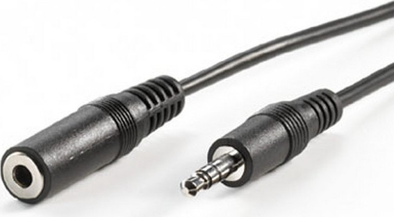 BildeROLINE Audio Cable 3.5mm M/F Extension 5m