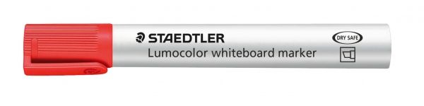 WB Marker Lumocolor chisel 2-5mm red