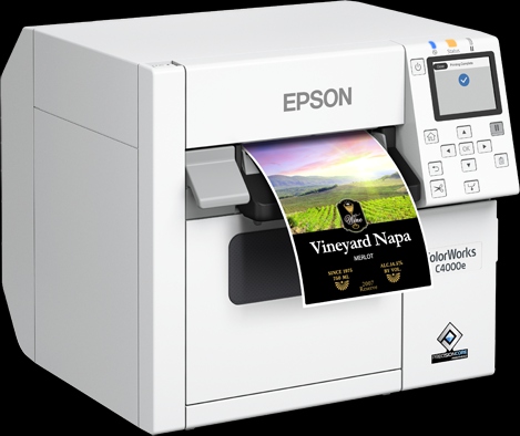 ColorWorks C4000e Desktop colour label printer