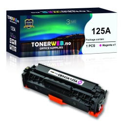 BildeTonerkassett, erstatter HP Magenta 125A (1.400 sider)