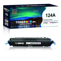 BildeTonerkassett, erstatter HP Magenta 124A (2.000 sider) 