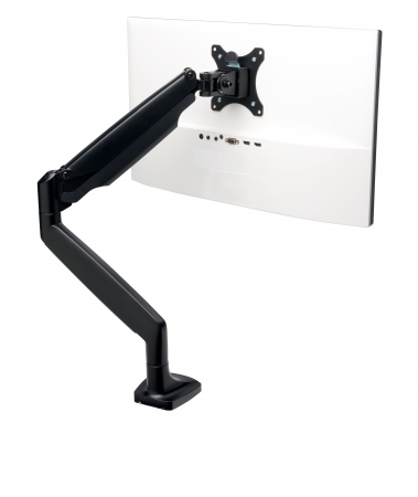 Monitor Arm Single OneTouch Adjust. Black