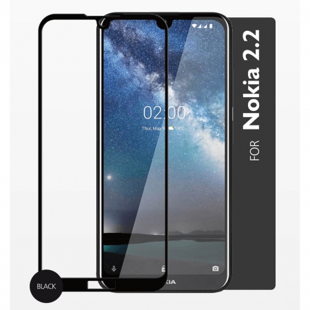 GEAR Herdet Glass 2,5D Full Cover Nokia 2.2