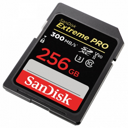 SANDISK SDXC Extreme Pro 256GB 300MB/s UHS-II V90