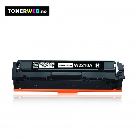 Tonerkassett, erstatter HP 207A Sort (1350 sider)