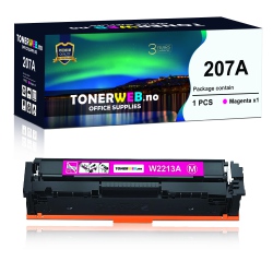 BildeTonerkassett, Erstatter HP 207A Magenta (1250 sider)