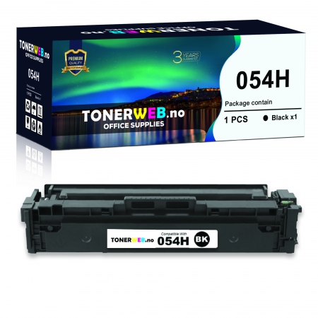 Canon Toner 054 H BK (3100 sider) 3028C002 - erstatter