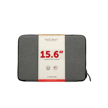 RADICOVER Antiradiation PC Sleeve 15,6&quot; Universal Grå Tekstil