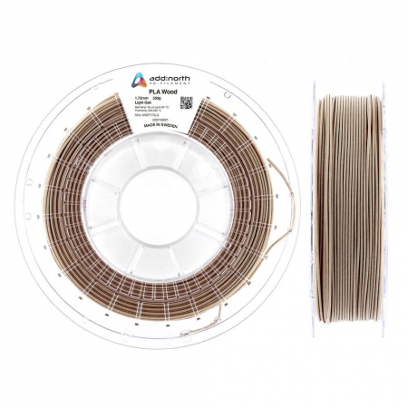 ADDNORTH PLA Wood 1.75mm 500g Light Oak