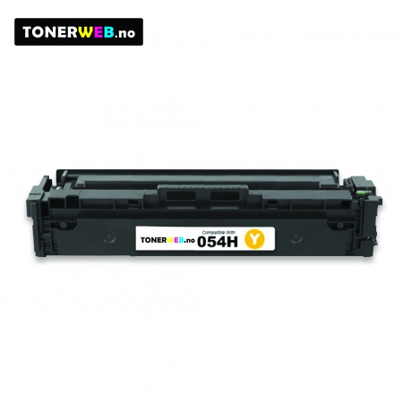 Canon Toner 054 H Y (2300 sider) 3025C002 - erstatter