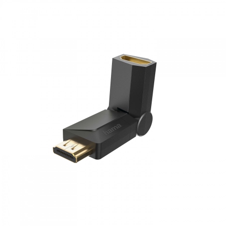 HAMA Adapter HDMI Rotation Hona-Hane Guld Svart