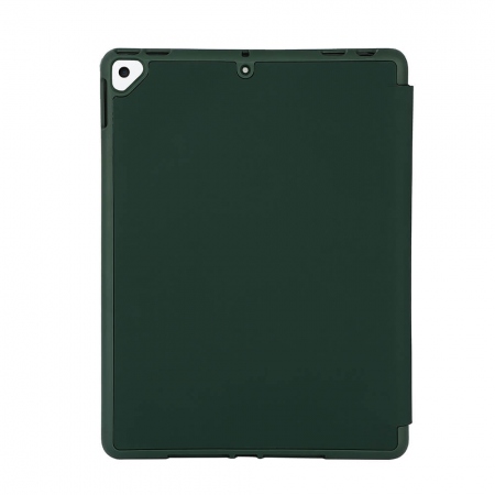 GEAR Cover Penpocket Soft Touch Green iPad 10,2&quot; 2019/20/21 &amp; Air 10,5&quot; 2019