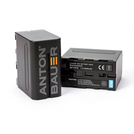 ANTONBAUER Battery NP-F976 7.2V 6600mAh 47 Wh