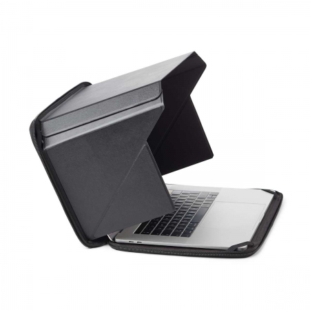 Sun Shade &amp; Privacy Sleeve/Bag Hemp MacBook 15-16&#039;&#039;, Black