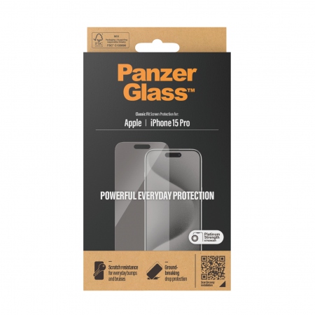 PanzerGlass iPhone 15 Pro