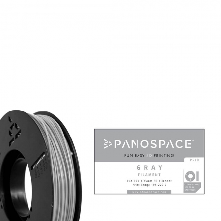 PANOSPACE Filament Grey PLA 1.75mm 750g