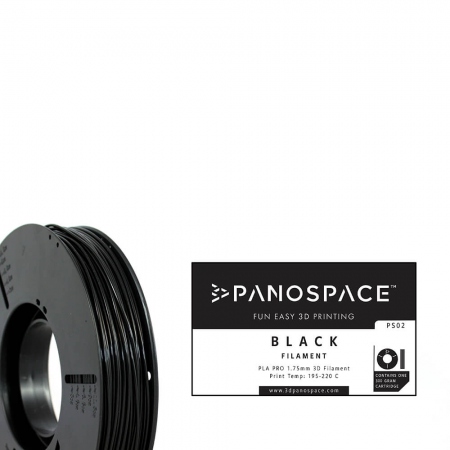 PANOSPACE Filament Black PLA 1.75mm 1000g