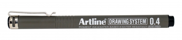 Artline Fineliner Drawing System 0.4 sort