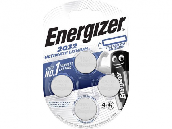 Batteri Energizer U.lithium Cr2032 (4 stk)