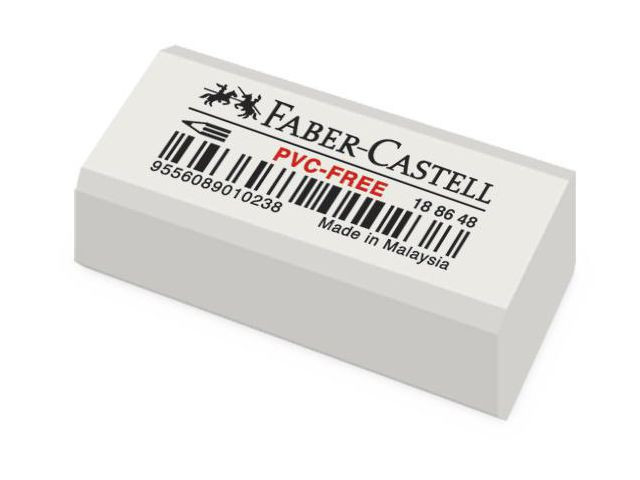 BildeViskelær Faber Castell 188648Pvc Fri (48 stk)