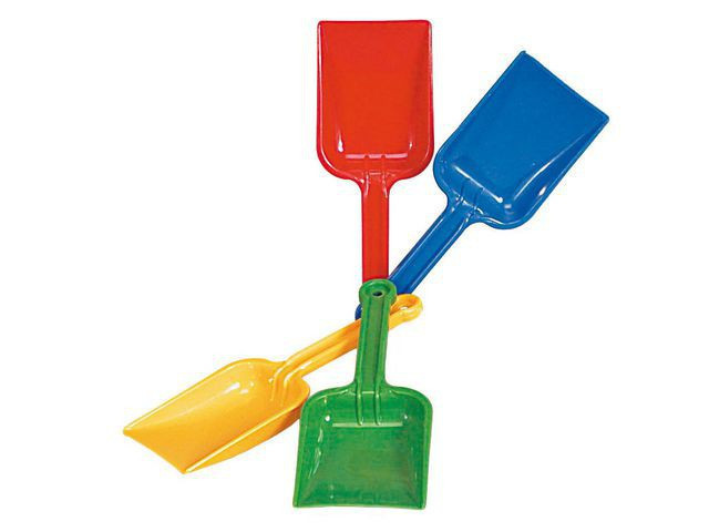 BildePlastspade 18Cm (10 stk)