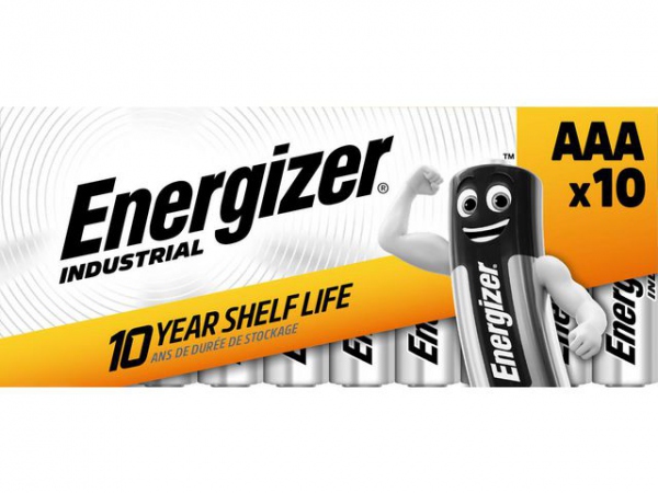 Batteri Energizer Industrial Aaa/Lr3 (10 stk)