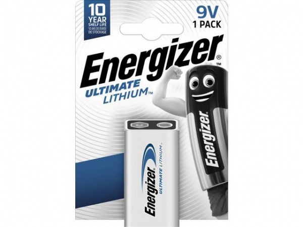 Batteri Energizer U.lithium 9V