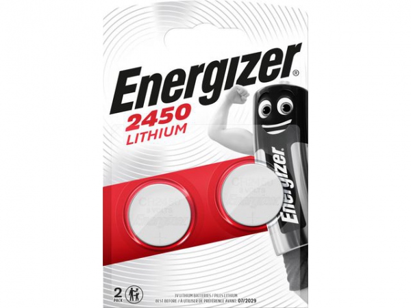 Batteri Energizer Lithium Cr2450 3V (2 stk)