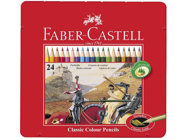 BildeFargeblyant Faber-Castell Kid (24 stk)