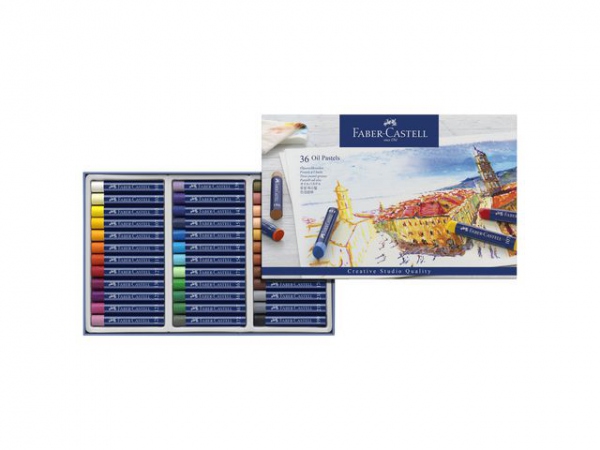 Oljepastellkritt Faber Castell (36 stk)