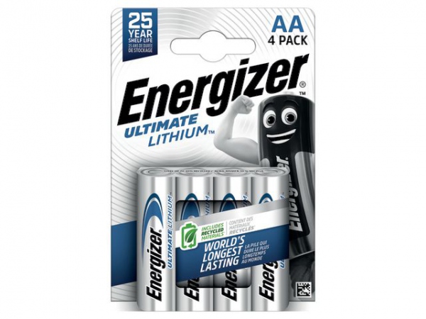 Energizer Ultimate Lithium AA (4)