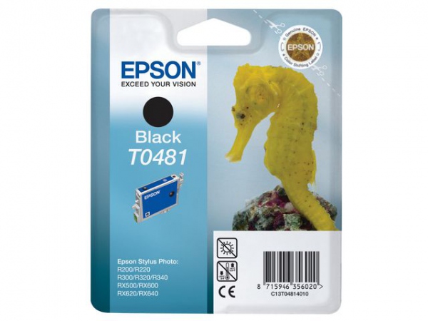 Blekk Epson T0481 C13T04814010 Sort