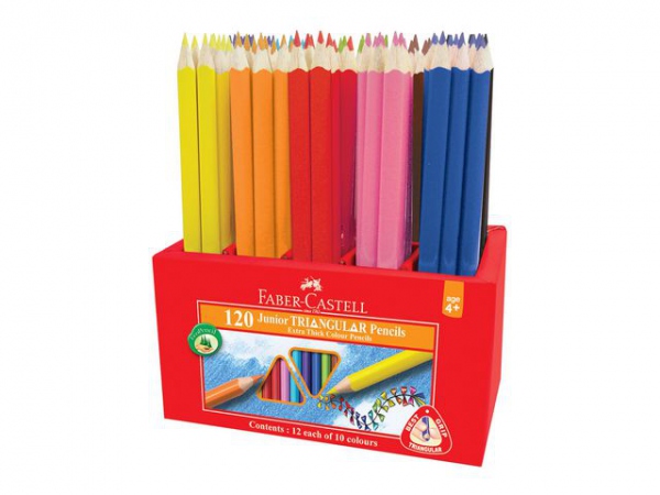 Fargeblyant Faber-Castell Triang. (120 stk)