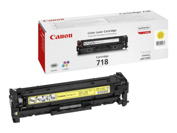 CANON Toner 2659B002 718 Yellow