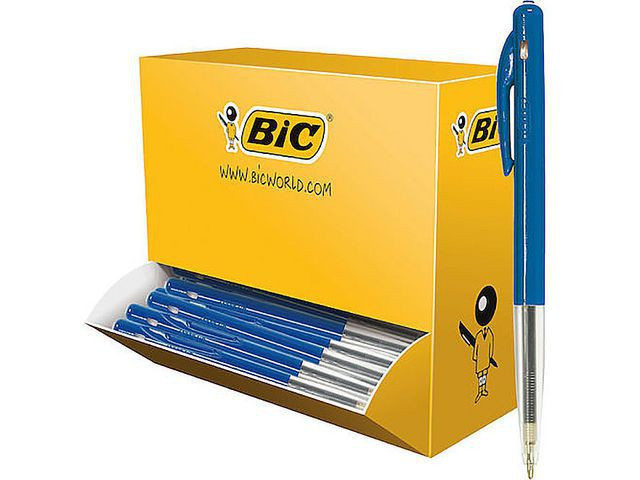 BildeKulepenn Bic M10 Clic M Blå (100 stk)