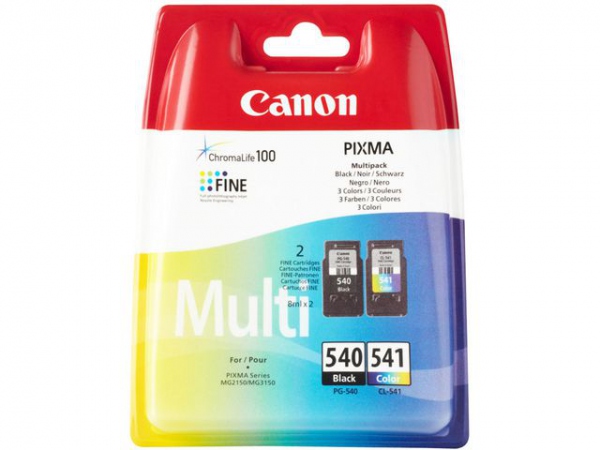 Blekk Canon Pg-540/Cl-541 Multipack (2 stk)