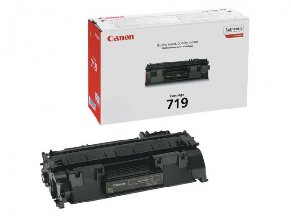 Toner Canon 719 2.1K Sort