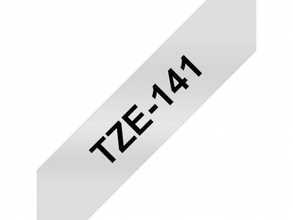 Tape Brother Tze-141 18Mmx8M Sort/Klar