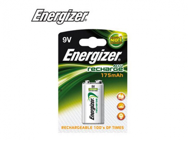 Batteri Energizer Recharge 9V