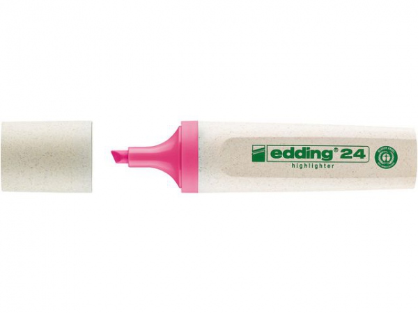 Tekstmarker Edding 24 Ecoline Rosa (10 stk)