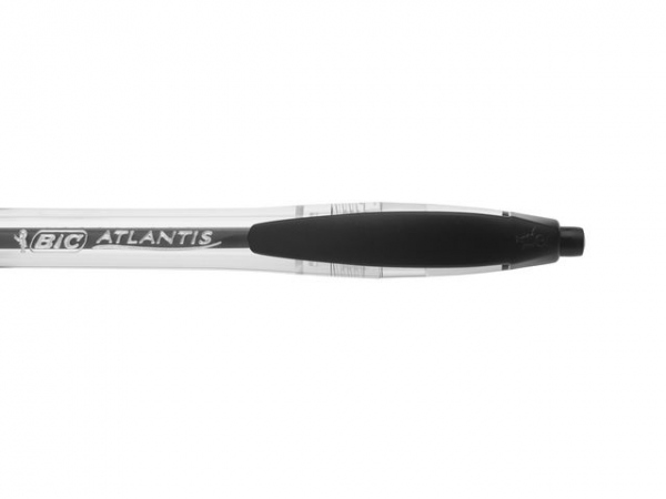 Kulepenn Bic Atlantis Classic M Sort (12 stk)